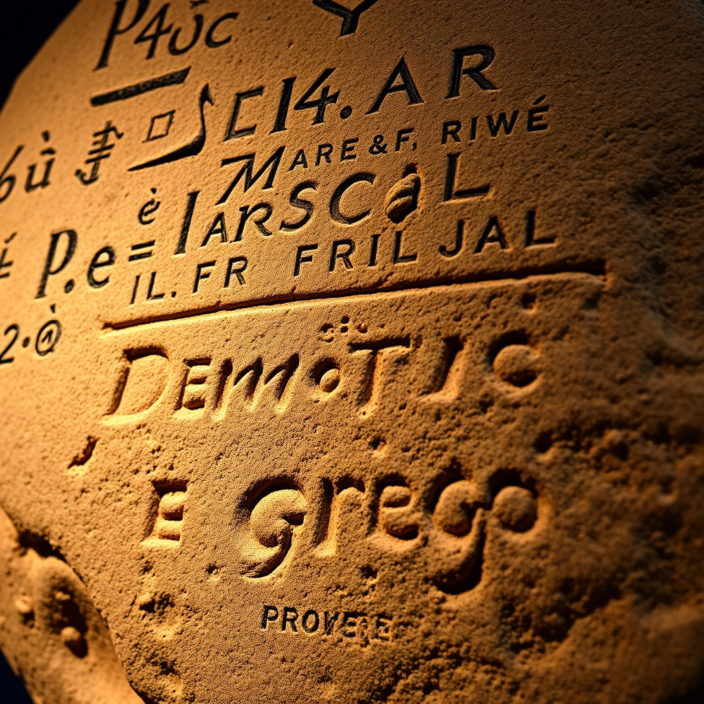 A Misteriosa Pedra de Roseta: Decifrada, mas Ainda Cheia de Segredos
