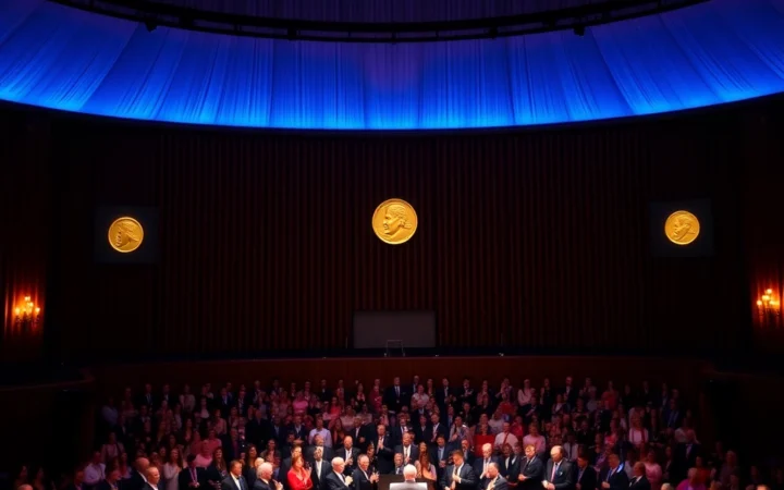 A Noite de Ouro: Os Vencedores do Prêmio Nobel 2025 Brilham no Palco Mundial