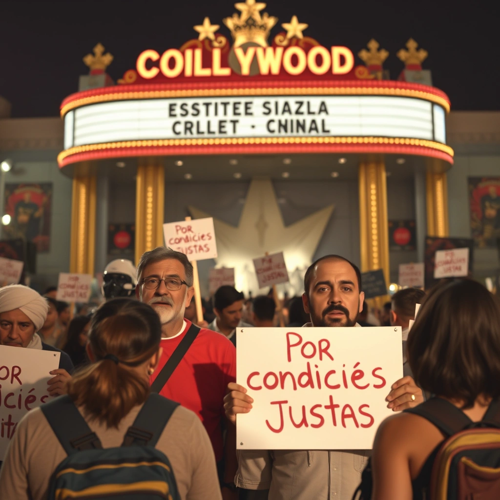 Atores em Greve: O Silêncio que Ecoa nos Sets de Filmagem