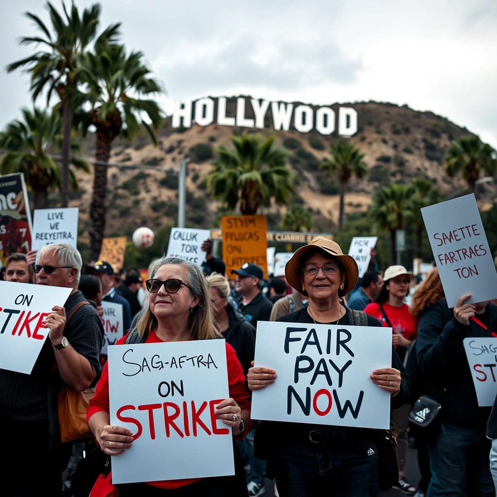 Atores em Revolta: Greve Histórica Agita Hollywood e Pode Redefinir Indústria