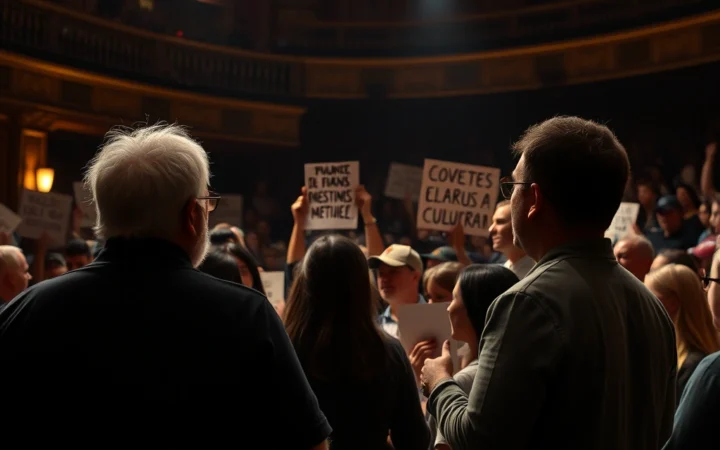 Atores Transformam Palco em Protesto Contra Cortes na Cultura