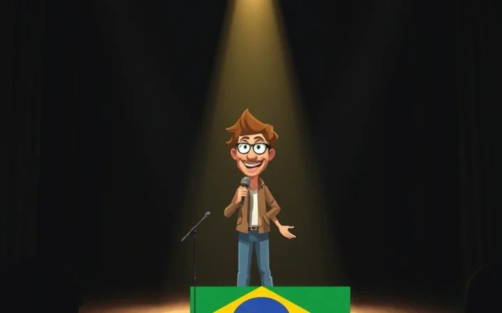 Humoristas Brasileiros Revolucionam o Stand-Up com Críticas Sociais Afiadas