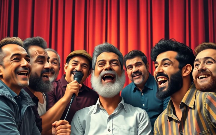Riso em Alta: Humoristas Brasileiros Conquistam Palcos e Telas em 2026