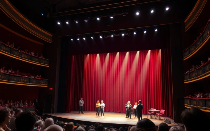 Atores Brilham em Noite de Estreia no Teatro Municipal