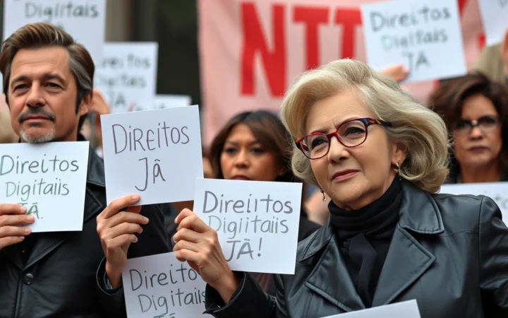 Atores em Greve: A Indústria do Entretenimento Paralisa por Direitos Digitais
