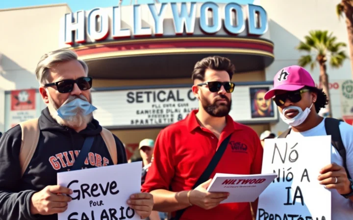 Atores em Greve: O Maior Paralização da História de Hollywood