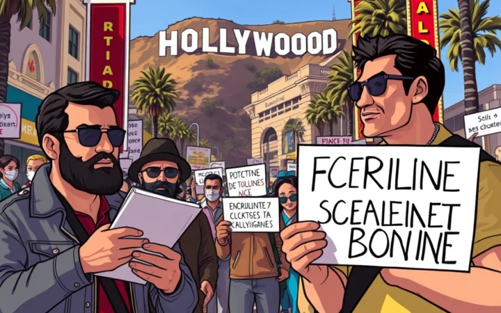 Atores em Greve: Paralisação Histórica Abala Hollywood e a Indústria do Entretenimento