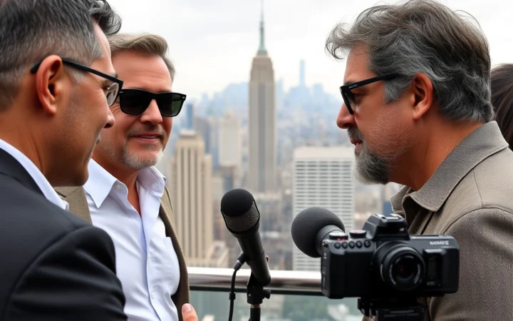 Atores Revelam os Bastidores das Gravações em Nova York