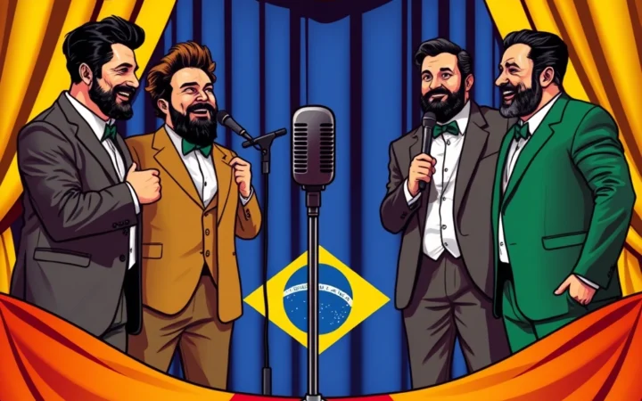 Humoristas Brasileiros Quebram Padrões e Conquistam o Mundo com Sátira Política
