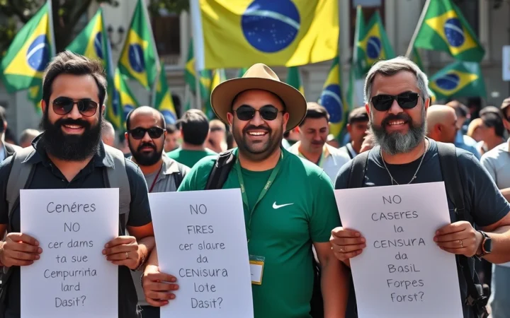 Humoristas Brasileiros Unem-se em Protesto Contra Censura em Plataformas Digitais
