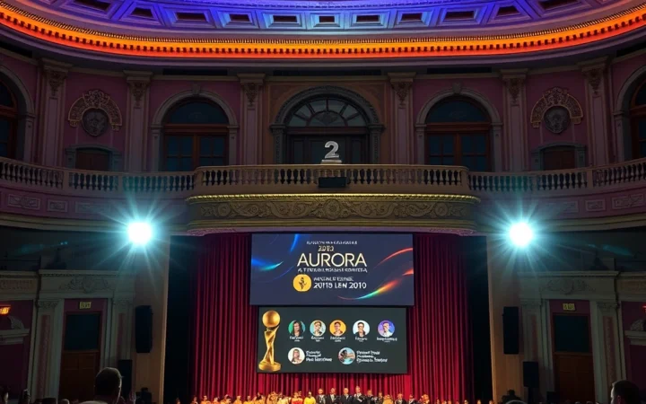 Inovação e Arte Brilham na Noite de Premiação do Prêmio Aurora 2026
