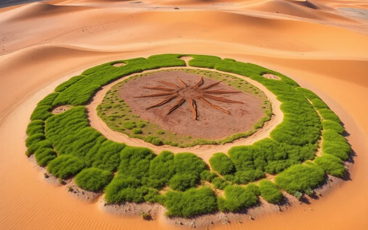 O Enigma dos Círculos de Fada: Flores que desenham segredos no deserto