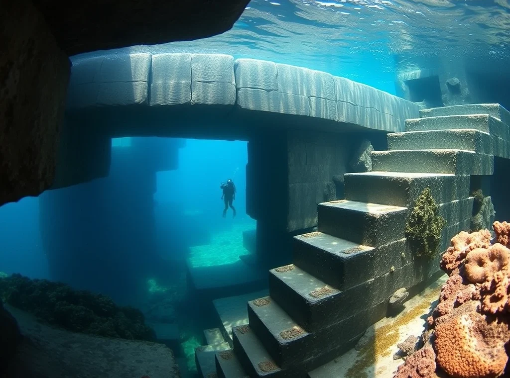 O Mistério das Pirâmides Submersas de Yonaguni: Construção Humana ou Obra da Natureza?