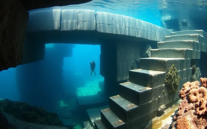 O Mistério das Pirâmides Submersas de Yonaguni: Construção Humana ou Obra da Natureza?