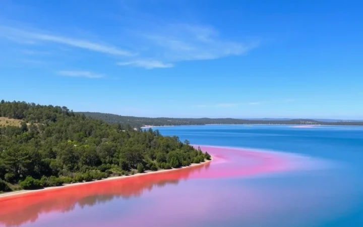 O Mistério do Lago Rosado que Desapareceu e Voltou a Aparecer