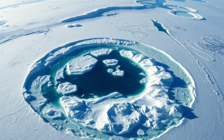 O Mistério dos Círculos de Gelo no Lago Baikal