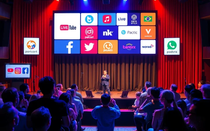 O Riso como Arma: Humoristas Brasileiros Redefinem a Sátira Política na Era Digital