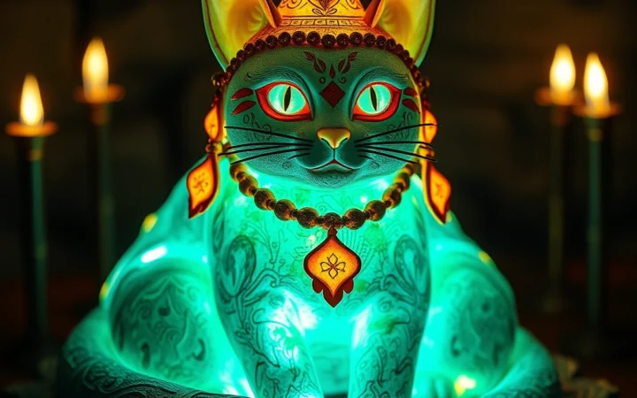O Segredo da Esfinge: Como um Gato de 4 Mil Anos Revelou a Localização de um Templo Perdido