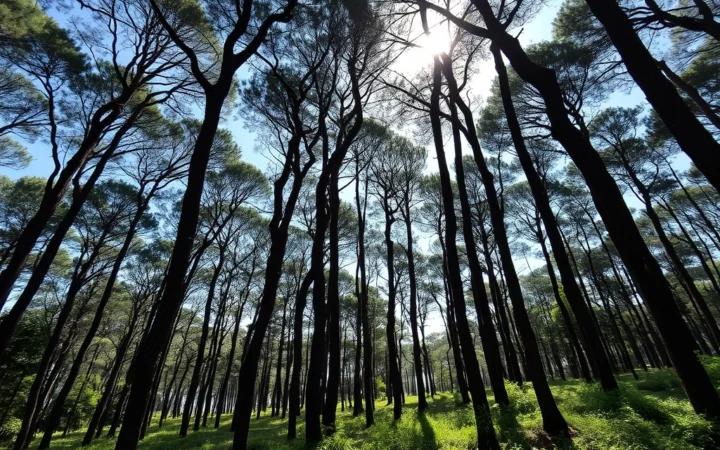 O Segredo das Árvores Que Dançam: Fenômeno Natural Intriga Cientistas