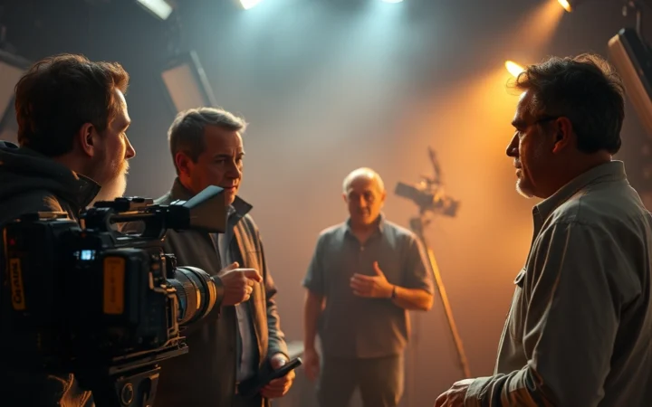 Atores em Fúria: Bastidores Revelam Caos e Criatividade nos Sets de Filmagem