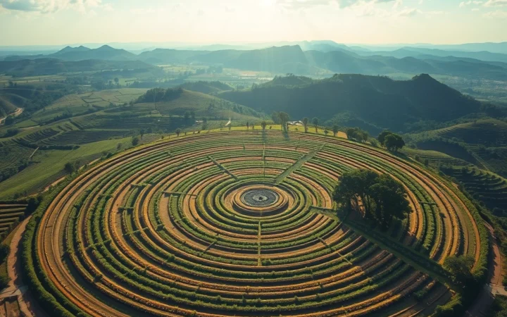 O Fascinante Mistério dos Círculos nas Plantações: Arte ou Fenômeno?