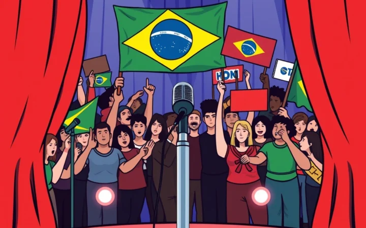 O Riso como Arma: Como os Humoristas Redefinem a Sátira Política no Brasil